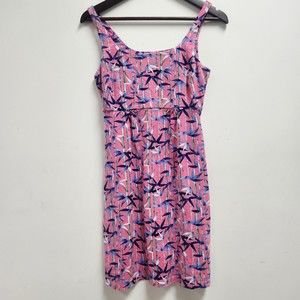 Hawaiian Tropical Vacay Tommy Bahama Womens Tank Dress Size XS Floral Beachy